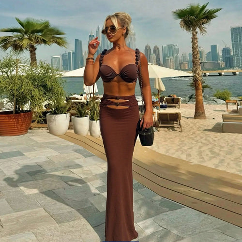 Conjunto de bikini push up sexy: un imprescindible para la playa