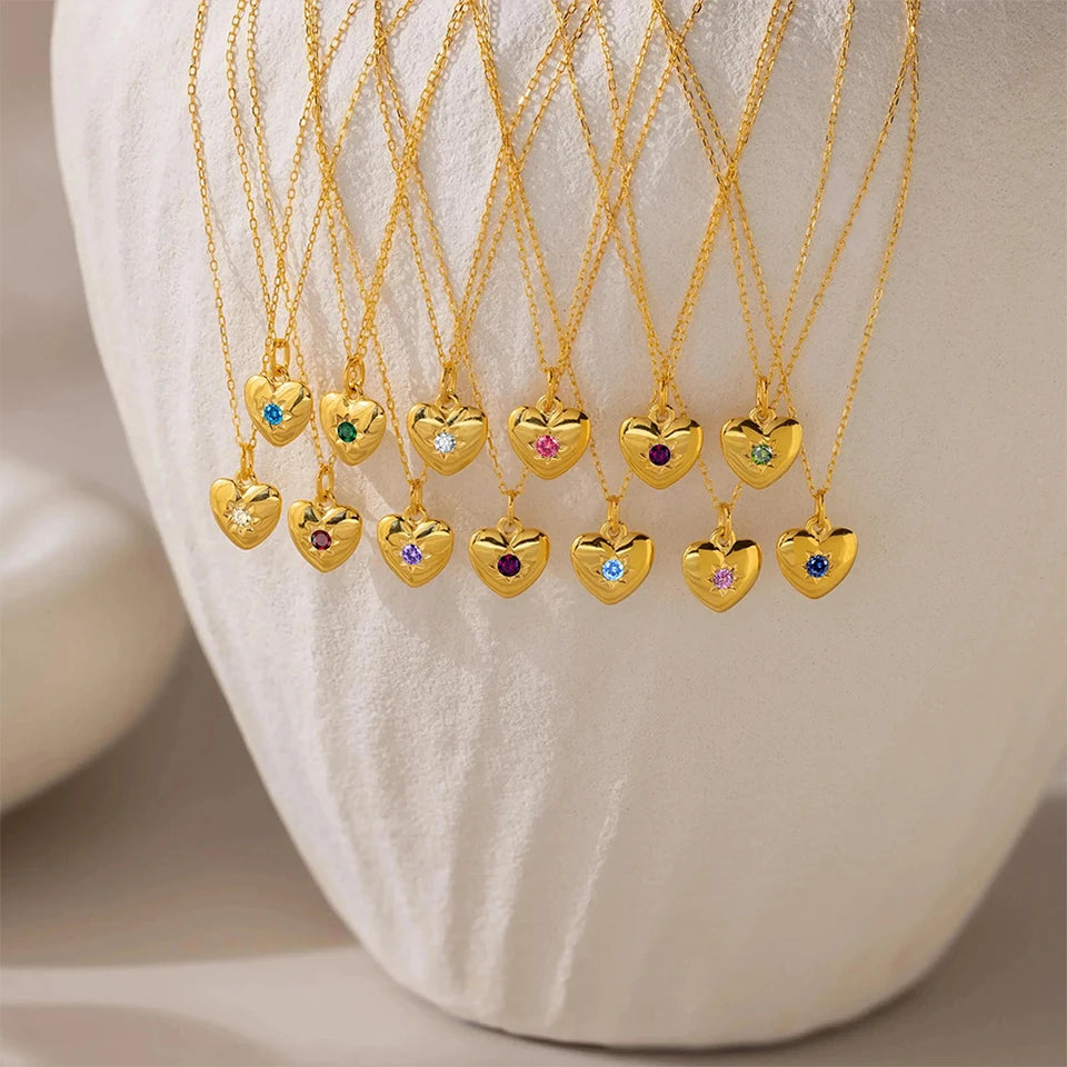 Gold Heart Pendant Necklace product image 11 of 23