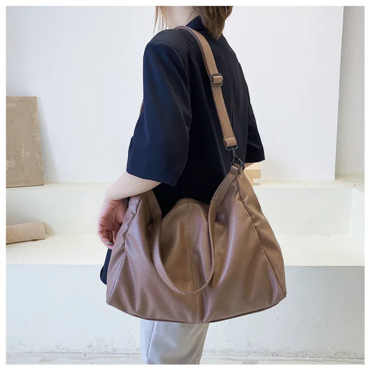 Soft Slouchy Hobo Tote Bag