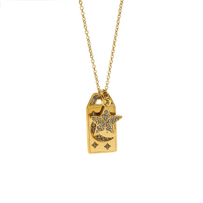 Stella Gold Hypoallergenic Star Pendant Necklace