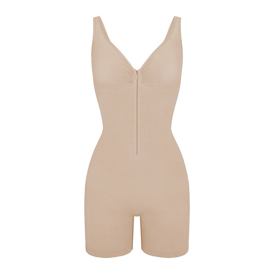 Zip Romper Sculpting Shapewear