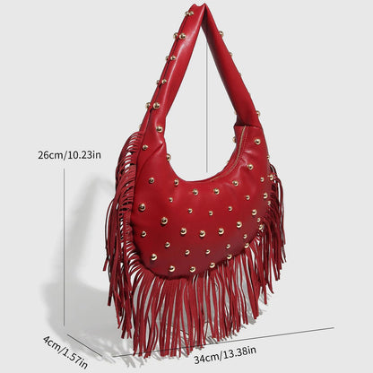 Autumn Tassel Shoulder Bag