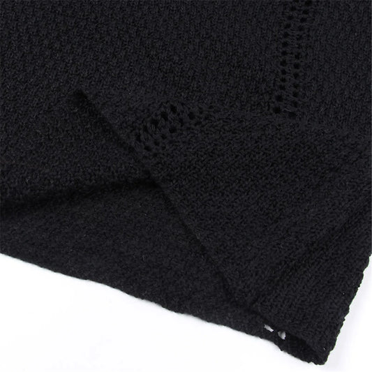 Halter Crochet Knitted Skirt Set - additional view 8