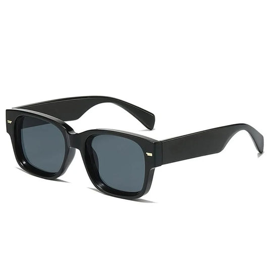 Vintage Square Rivet Sunglasses - Fashion Gradient Shades UV400 - additional view 7