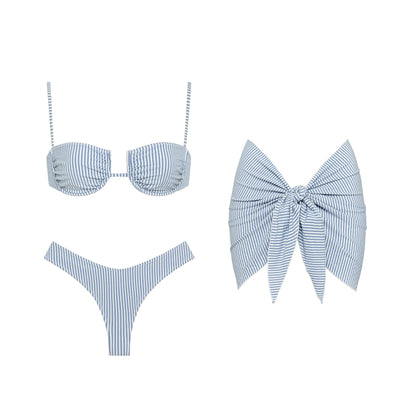 Ashgaily Print Bodysuit Monokini Swimsuit