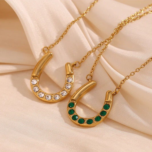 Lucky Horseshoe Necklace