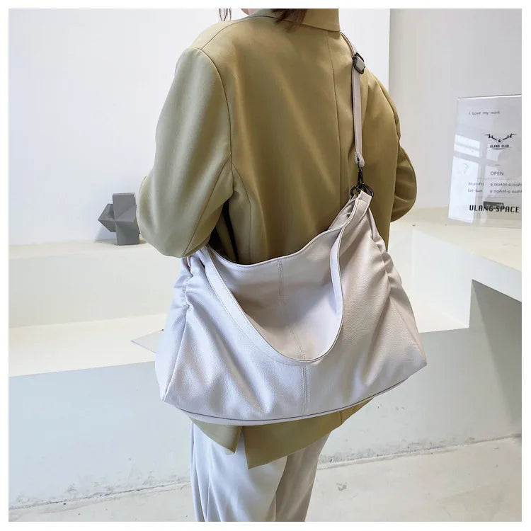 Soft Slouchy Hobo Tote Bag