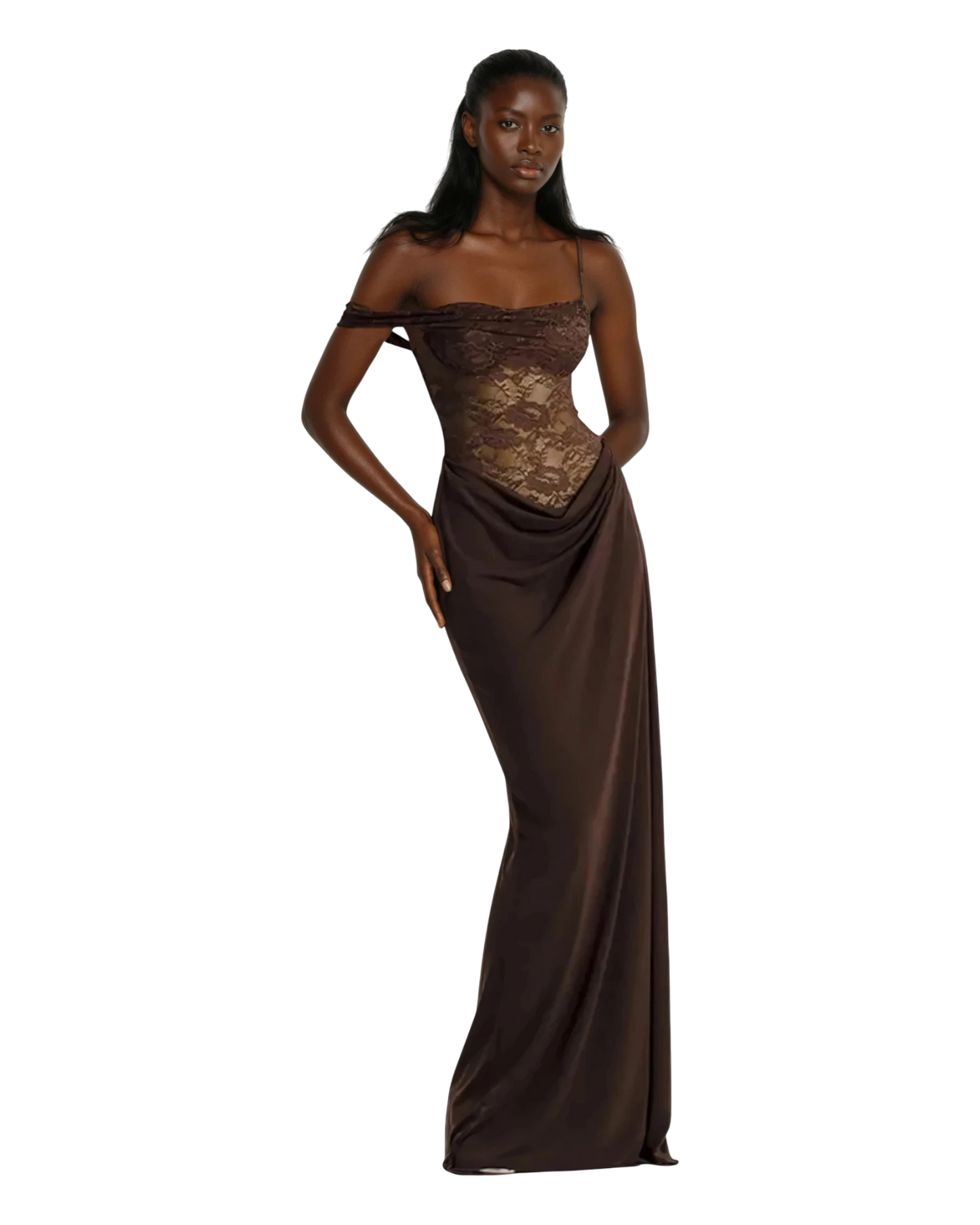 Chic Lace Maxi Dress