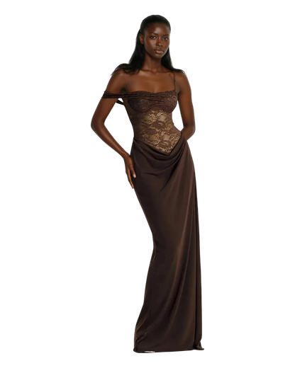 Chic Lace Maxi Dress