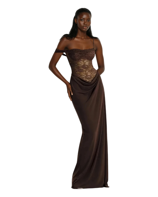 Chic Lace Maxi Dress