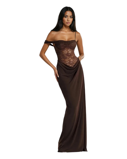 Chic Lace Maxi Dress