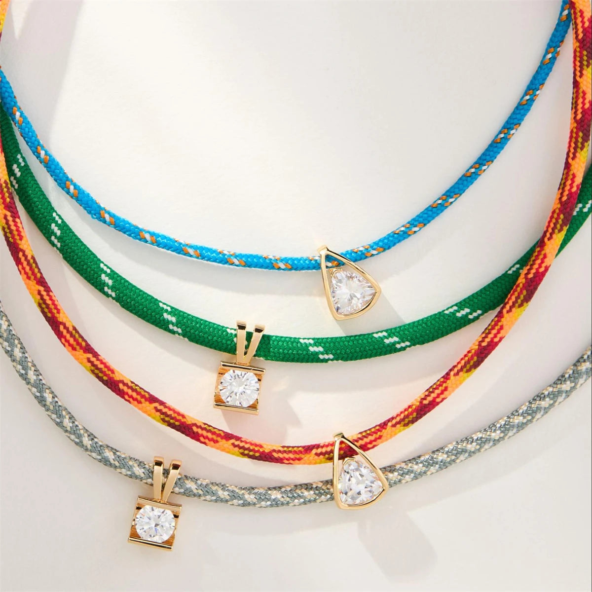 Personalized Zircon Necklace - Retro Style Sparkle