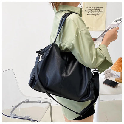 Soft Slouchy Hobo Tote Bag