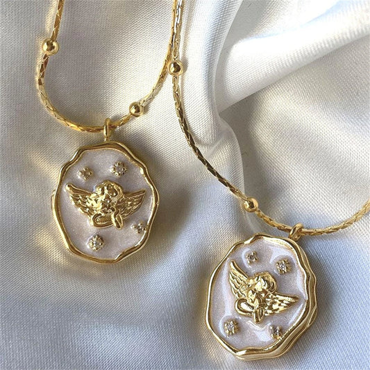 Angel Locket Necklace - additional view 6
