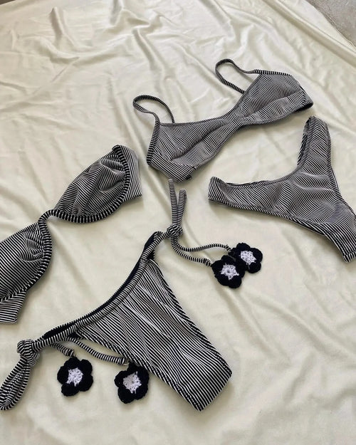 Microbikini con detalle de cadena - Ropa de playa sexy