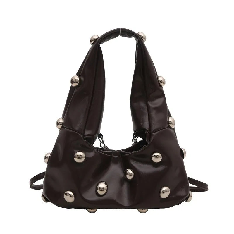 Hobo Handbag - White