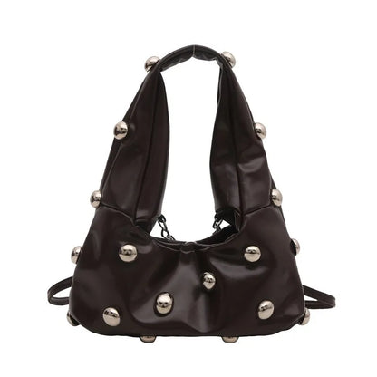 Hobo Handbag - White