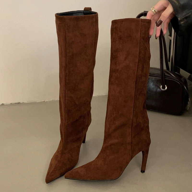 Sophia Mid Calf Boots