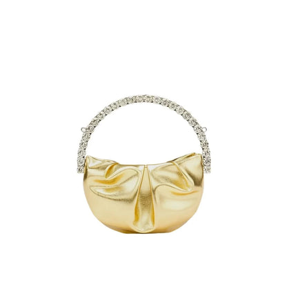 Rhinestone Handle Mini Handbag