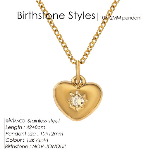 Gold Heart Pendant Necklace product image 14 of 23