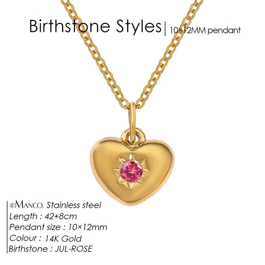 Gold Heart Pendant Necklace product image 19 of 23