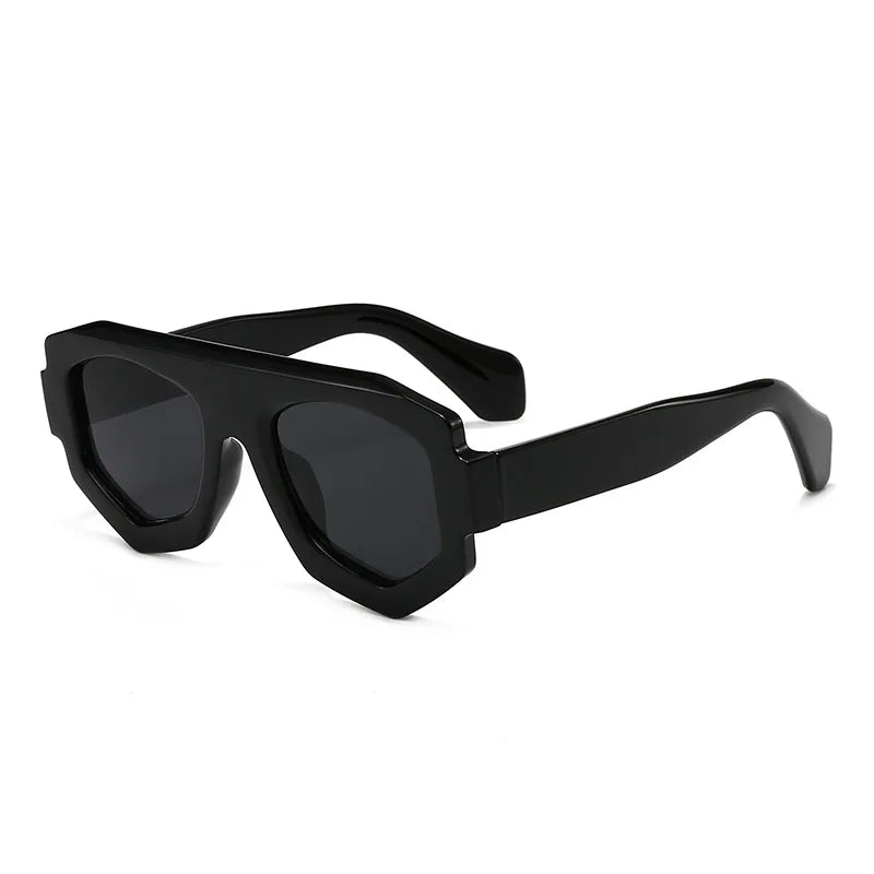 Irregular Square Sunglasses - Retro Shades UV400