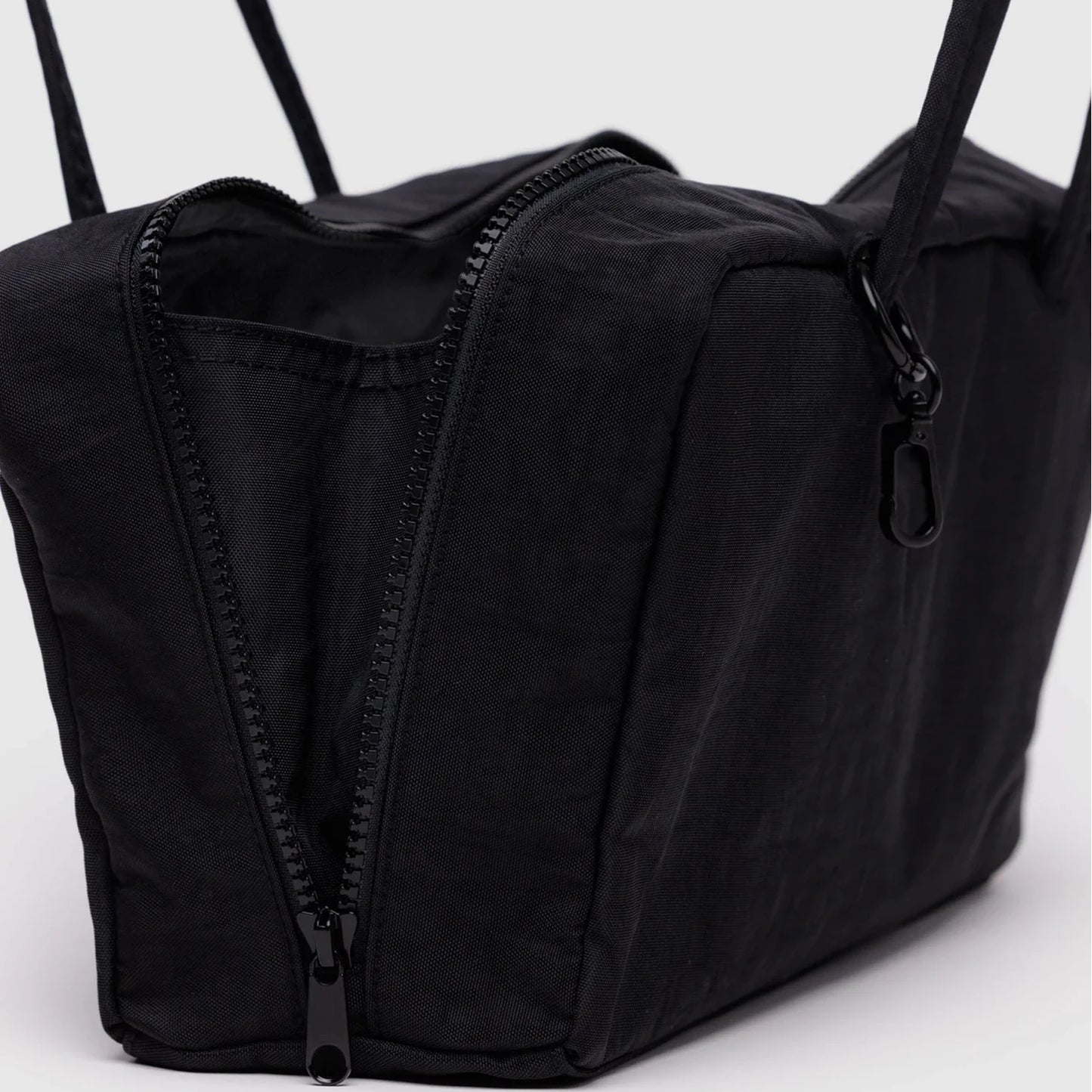 Lightweight Bowler Bag Women Shoulder Purse Black