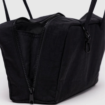 Lightweight Bowler Bag Women Shoulder Purse Black