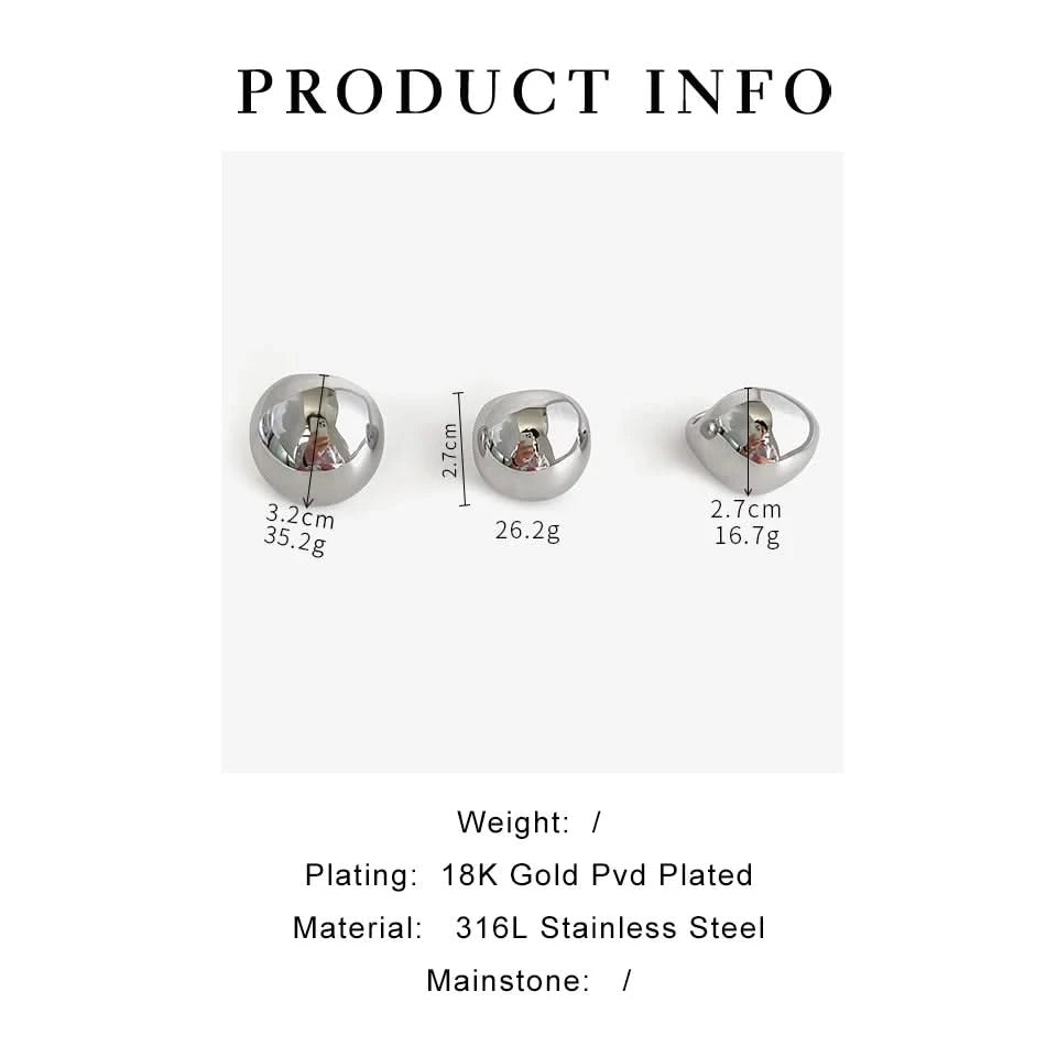 Anillos apilables con cúpula de plata: joyería elegante para mujer