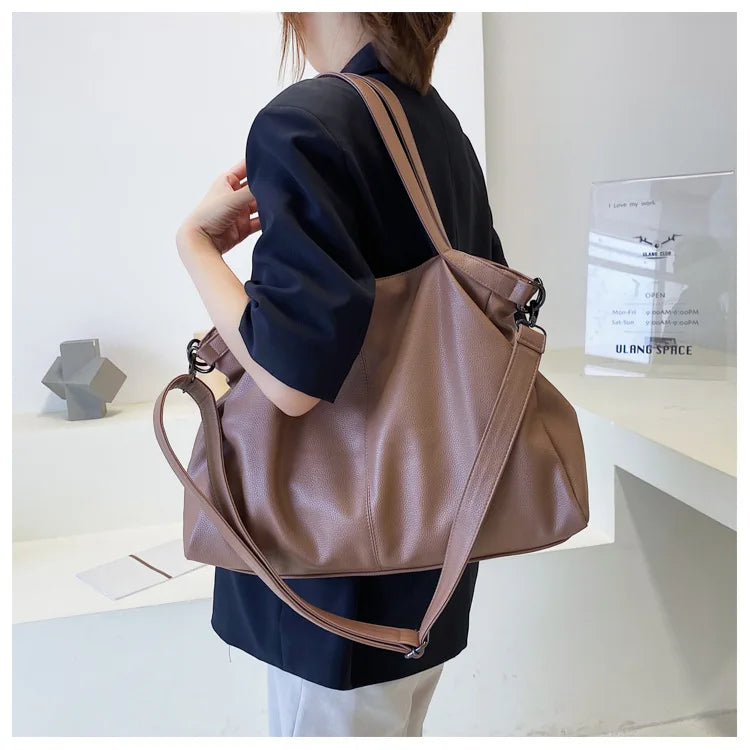 Soft Slouchy Hobo Tote Bag
