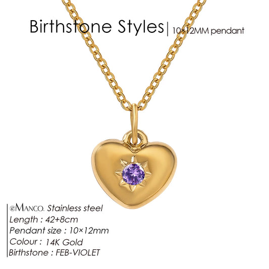 Gold Heart Pendant Necklace product image 16 of 23