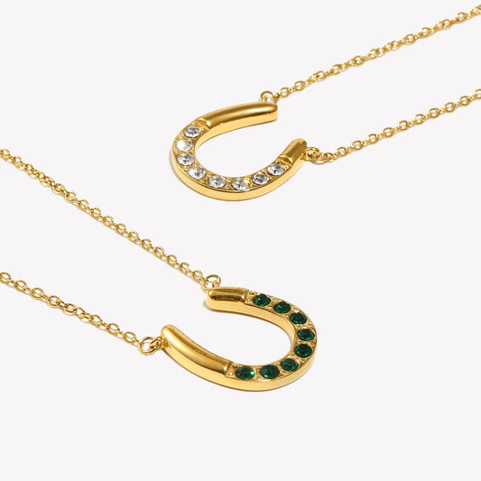 Lucky Horseshoe Necklace