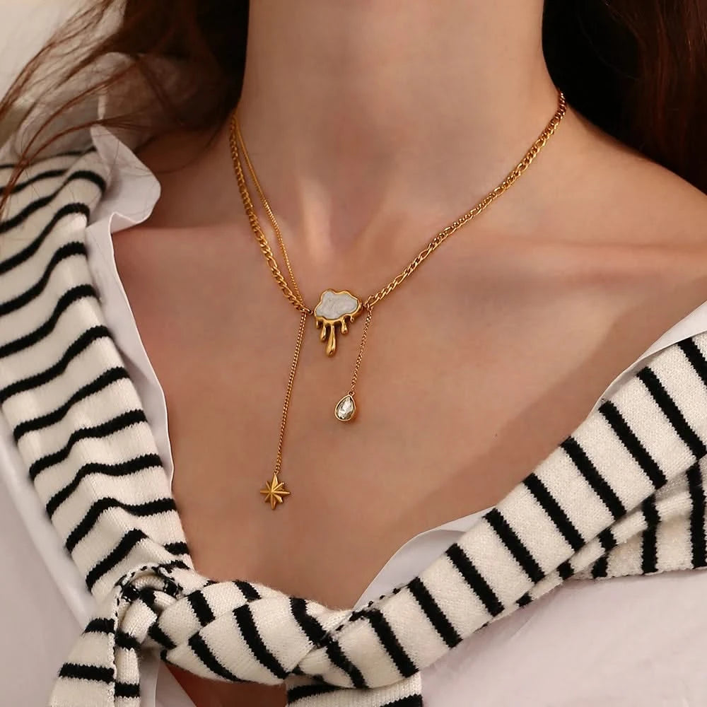Tassel Shell Necklace - Stylish & Hypoallergenic