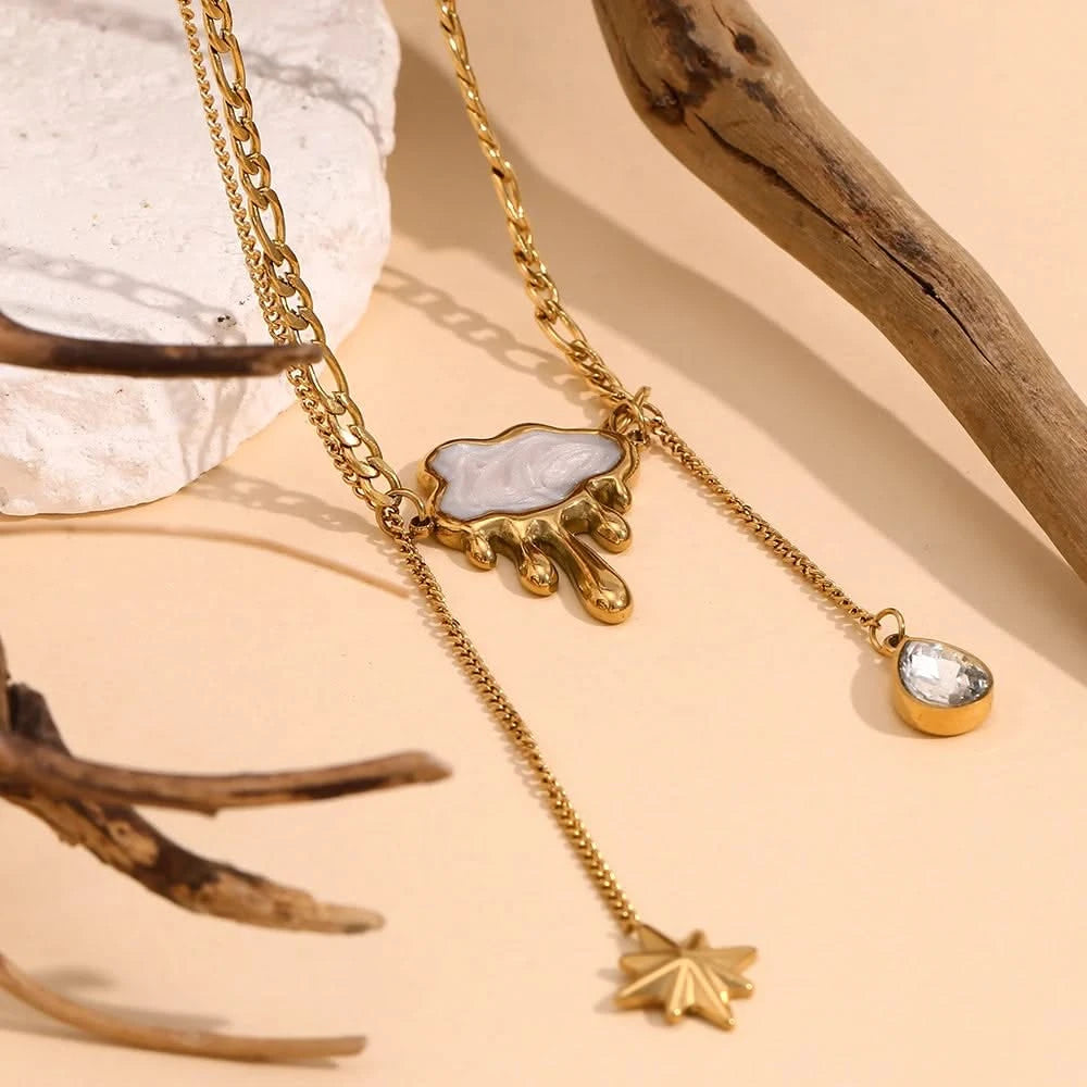 Tassel Shell Necklace - Stylish & Hypoallergenic