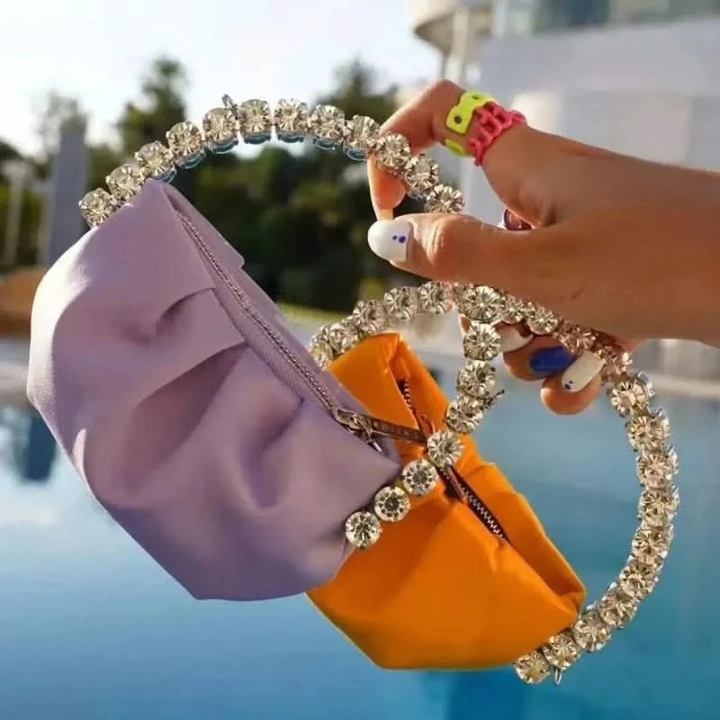 Rhinestone Mini Handbag – Glam Evening Essential