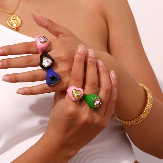 Heart Ring - Trendy Jewelry Gift - additional view 5