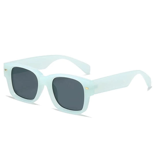Vintage Square Rivet Sunglasses - Fashion Gradient Shades UV400 - additional view 9