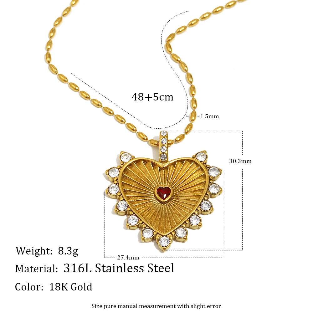 Tyler Heart Necklace