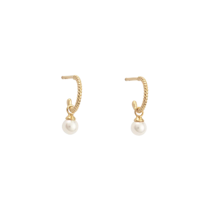 Gold silver color Stud Hoop Earrings for Women Cubic Zirconia Drop Earring Chain Circle earrings 20022 Jewelry