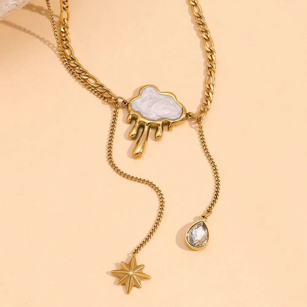 Tassel Shell Necklace - Stylish & Hypoallergenic