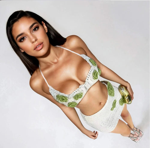 Lace Up Halter Bikini - Beach Babe Essential