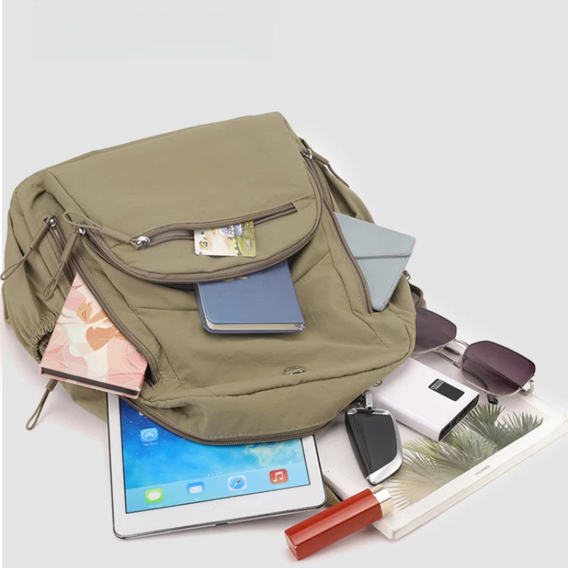 Zara Shoulder Strap Women's Large Nylon Backpack