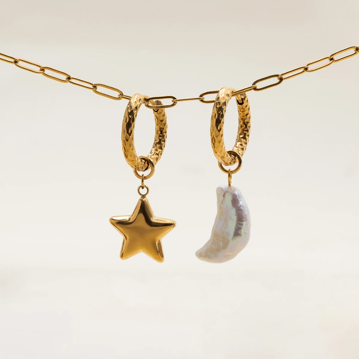 Luna AB Pearl Drop Earrings