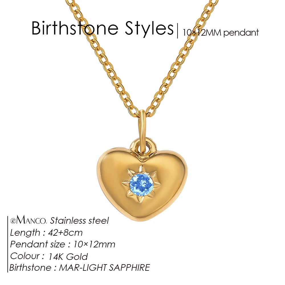 Gold Heart Pendant Necklace product image 18 of 23