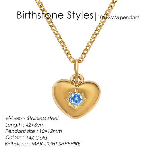 Gold Heart Pendant Necklace product image 18 of 23