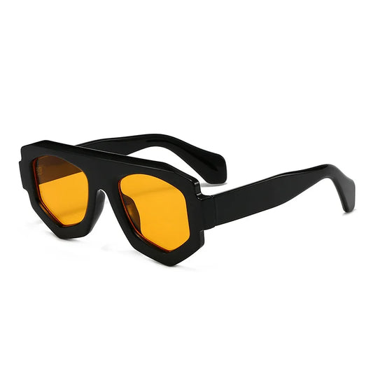 Irregular Square Sunglasses - Retro Shades UV400 - additional view 9