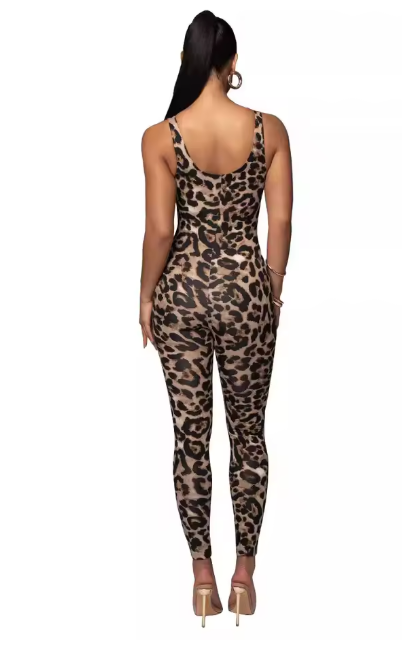 Leopard Jumpsuit