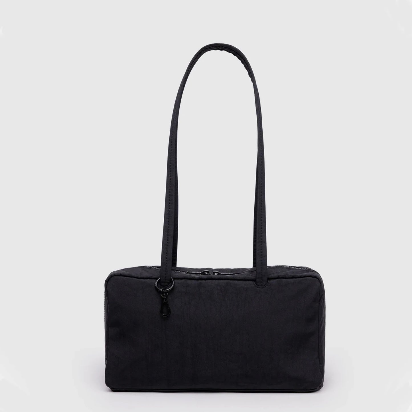 Lightweight Bowler Bag Women Shoulder Purse Black