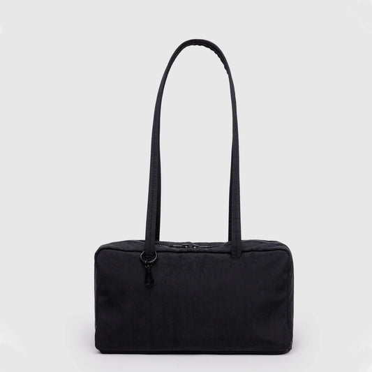 Lightweight Bowler Bag Women Shoulder Purse Black