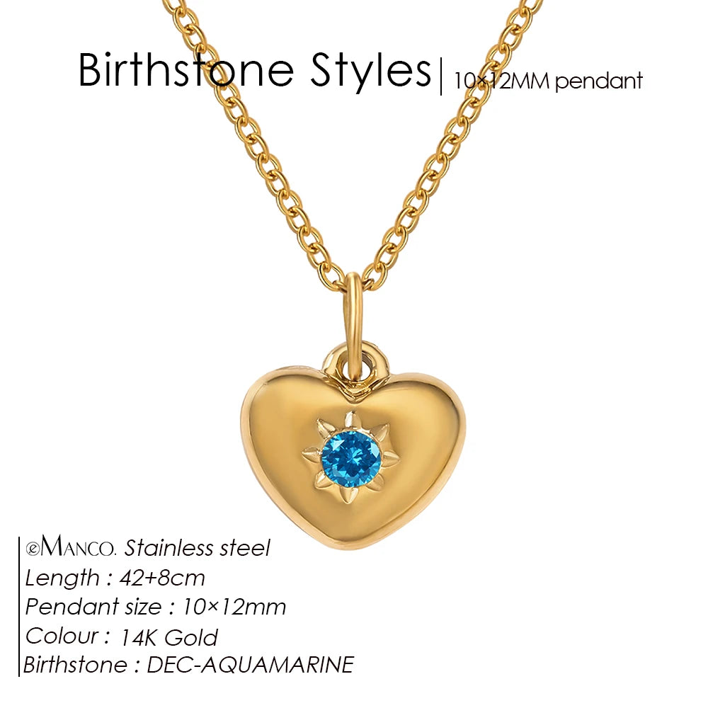 Gold Heart Pendant Necklace product image 20 of 23